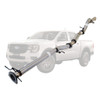 Ford Ranger Next Gen 3L V6 TD 2022 On 3 inch DPF Back Stainless Exhaust With Hotdog Only
