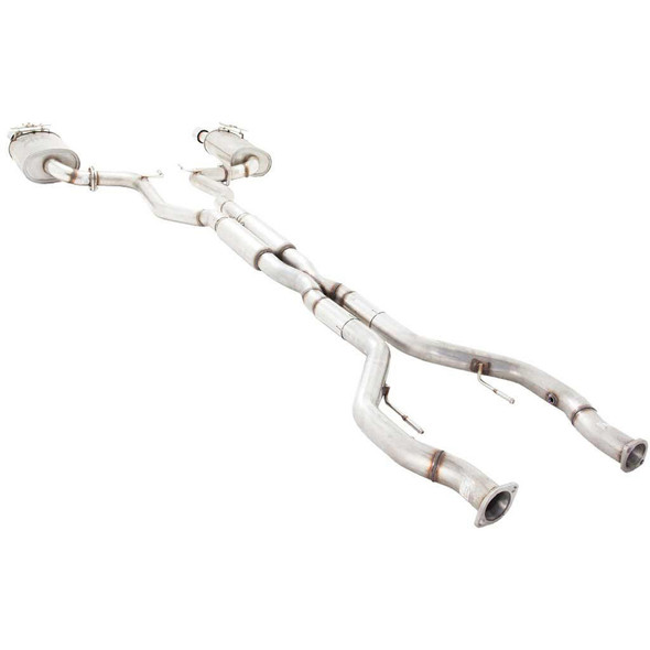 Xforce Holden Commodore VE VF Sedan XFORCE Twin 2.5 Inch Catback Exhaust - Polished SS