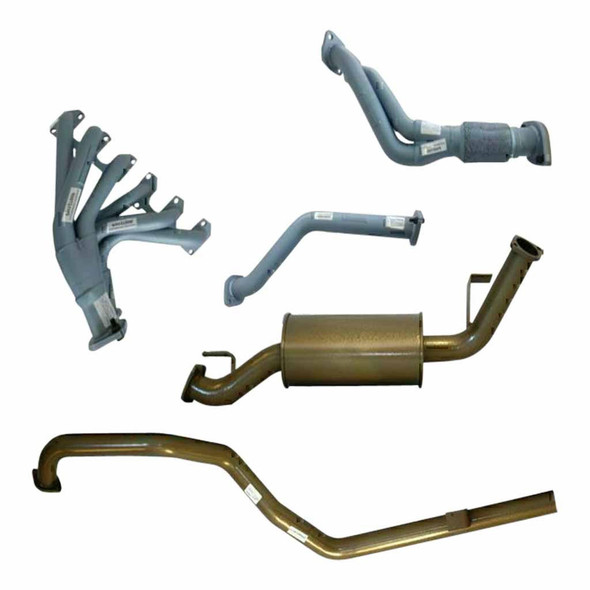 Pacemaker King Brown Landcruiser 100 105 Series 4.2L 2.5 Inch Exhaust And PACEMAKER Header