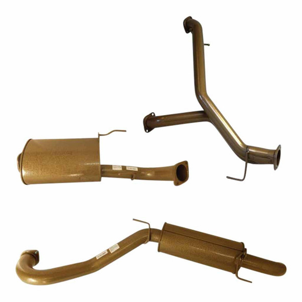 Pacemaker King Brown Landcruiser 100 SERIES 4.7L Petrol 3 Inch Exhaust Cat Back