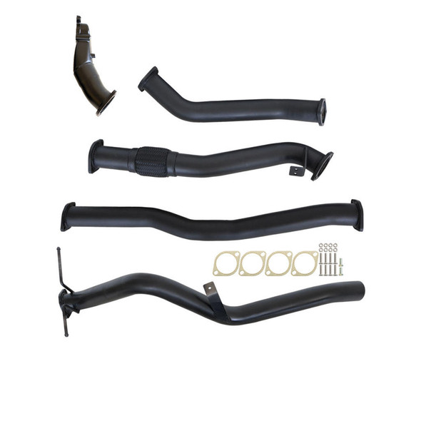 DEA 3 Inch Full Exhaust Pipe Only To Suit Nissan Navara D22 2.5L YD25DD-TI 4WD