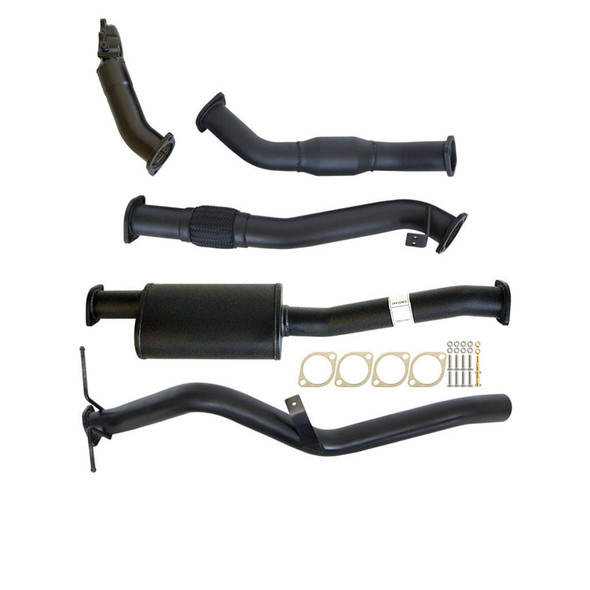DEA 3 Inch Full Exhaust Cat And Muffler To Suit Nissan Navara D22 3L Zd30Dd-T 4WD