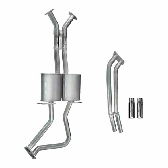 Pacemaker Commodore VT VY VZ V8 Sedan PACEMAKER Dual 2.5 Inch Exhaust With Rear Tailpipe