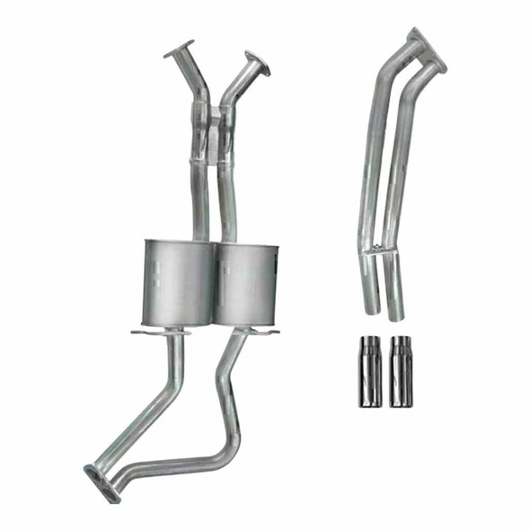 Pacemaker Commodore VT VY VZ V8 Ute / Wag PACEMAKER Dual 2.5 Inch Exhaust W/ Rear T/Pipe