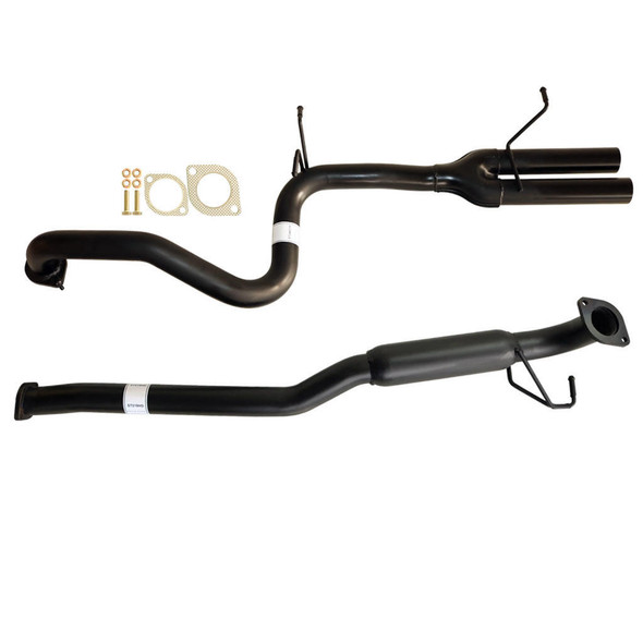 DEA Falcon FG XR6 Sedan 2.5" Catback Exhaust System Hotdog And Dual Outlet Tailpipe