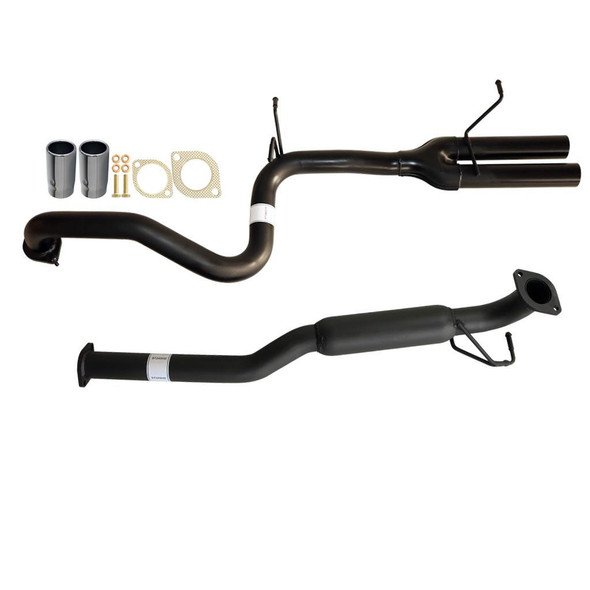 DEA Ford Falcon BA BF Sedan XR6 2.5 Inch Catback Exhaust W/ Hotdog Tailpipe And Tips