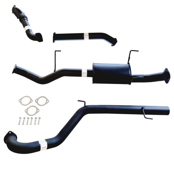 3 Inch Turbo Back Exhaust With Muff Suit Landcruiser 100 SERIES HDJ100 1HD-FTE Wagon