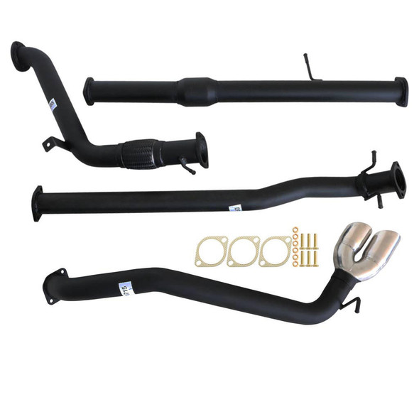 DEA 3 Inch Full Exhaust With Cat, Pipe And Side Exit For Mazda BT50 3.2L 2011-16