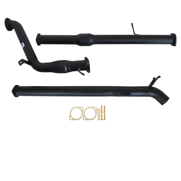 DEA 3 Inch Full Exhaust With Cat And Diff Pipe For Mazda BT50 3.2L 2011-16