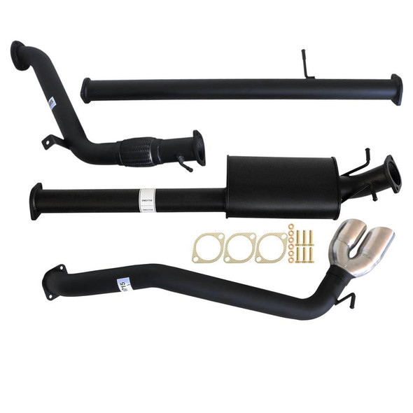 DEA 3 Inch Full Exhaust With Muffler And Side Exit For Mazda BT50 3.2L 2011-16