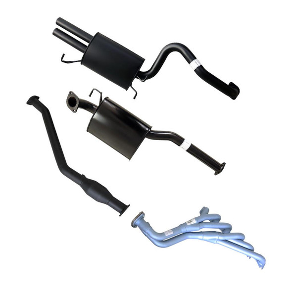 DEA Ford Falcon BA BF XR6 Sedan 2.5 Inch Dual Exhaust Pacemaker Extractor & Hiflow Cat