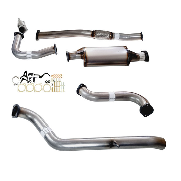 3inch Stainless Exhaust With Muffler For Nissan Patrol GU TD42 Wagon