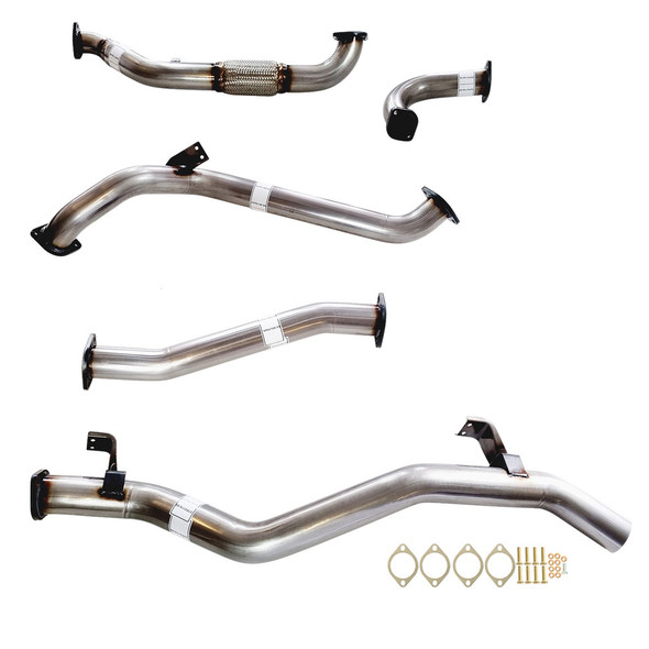 3 Inch Turbo Back Stainless Exhaust With Pipe Only Suit 79 Series Landcruiser VDJ79R S Cab Ute