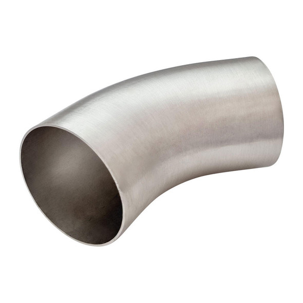 ULTIBEND UltiBend Mandrel Bend 3 Inch (76.2mm OD) 45 Degree 304 Brushed Stainless