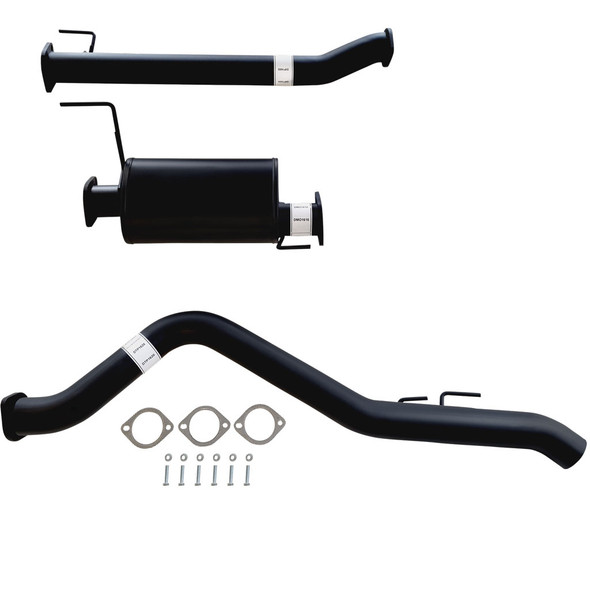 3 Inch DPF Back Exhaust With Muffler For Holden Colorado RG 2.8L Crew Cab 16 On