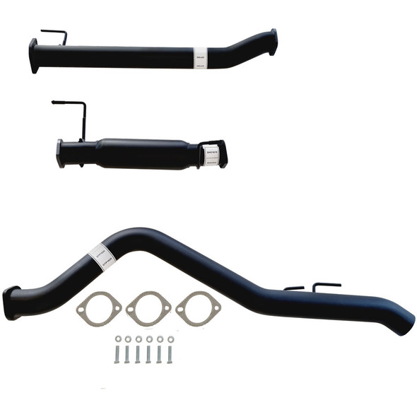 3 Inch DPF Back Exhaust With Hotdog For Holden Colorado RG 2.8L Crew Cab 16 On