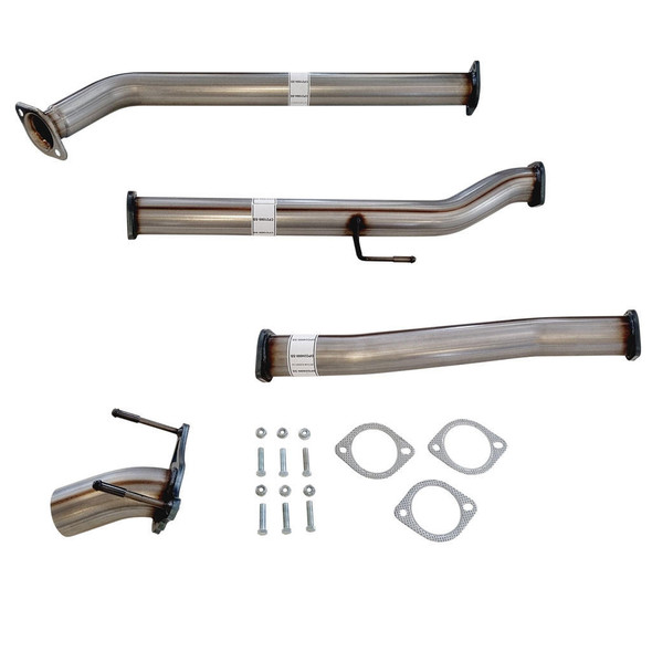 DEA 3 Inch Stainless DPF Back Exhaust Diff Pipe Only For Toyota Hilux GUN126R GUN136R 2.8L