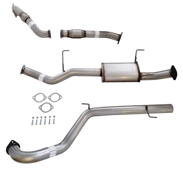 3 Inch Turbo Back Stainless Exhaust With Muffler And Cat Suit Landcruiser 100 SERIES HDJ100 1HD-FTE Wagon