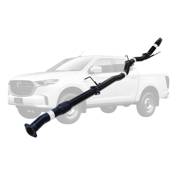 Mazda BT-50 2021 Onwards 3.0Lt 4JJ3-TCX 3 inch DPF Back Exhaust With Pipe Only