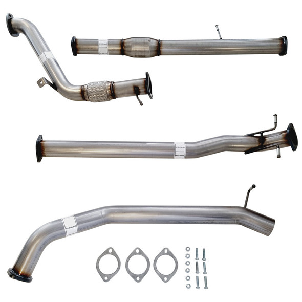3 Inch Turbo Back Stainless Exhaust With Cat And Pipe For Mazda BT50 3.2L 2011-16