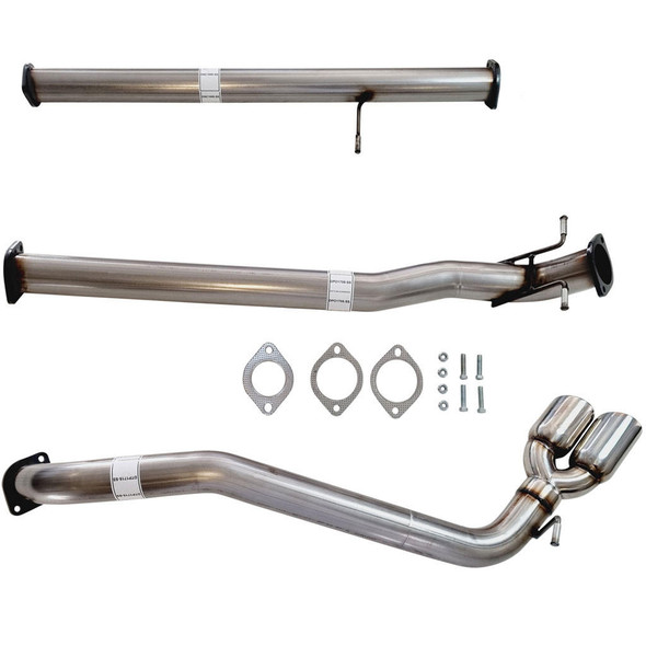 DEA 3" DPF Back Stainless Exhaust Pipe And Side Exit For PX Ford Ranger 2L Oct 2016 On