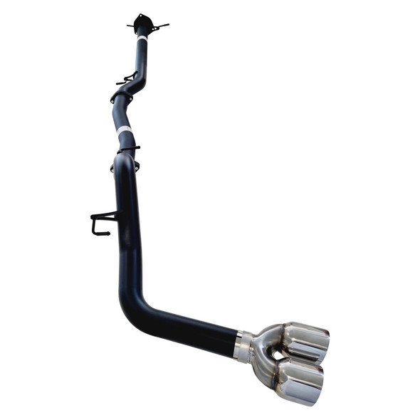 3 Inch DPF Back Exhaust With Pipe Only Twin Tip Side Exit For Next Gen Ford Ranger 3L 2022 &gt; ON
