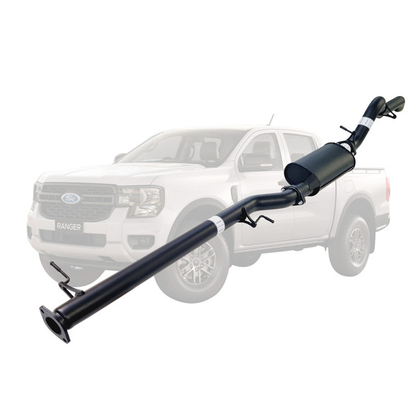 Ford Ranger Next Gen 4CYL 2L BI-Turbo 2022 On 3" # DPF # Back Exhaust With Muffler Only