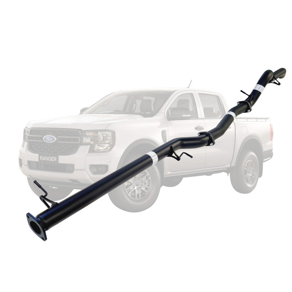 Ford Ranger Next Gen 4CYL 2L BI-Turbo 2022 On 3" # DPF # Back Exhaust With Pipe Only