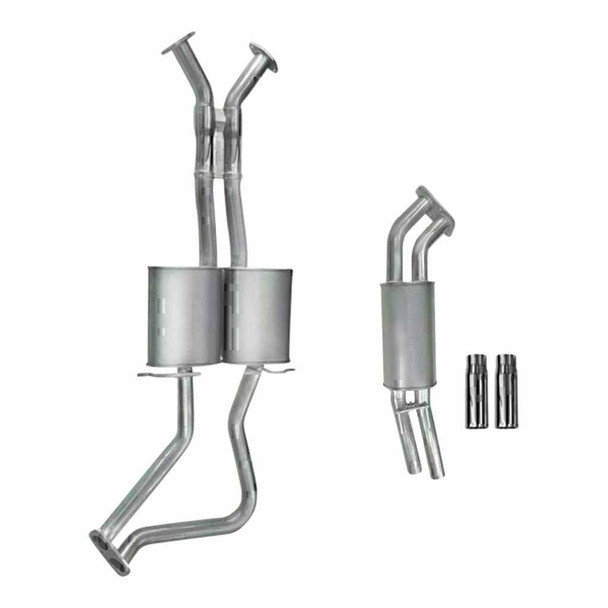 Pacemaker Commodore VT VY VZ V8 Sedan PACEMAKER Dual 3 Inch Exhaust With Rear Muffler