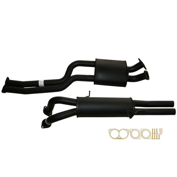 DEA Ford Falcon BA BF XR6 Turbo Ute Twin 2.5 Inch Catback Exhaust With Mufflers