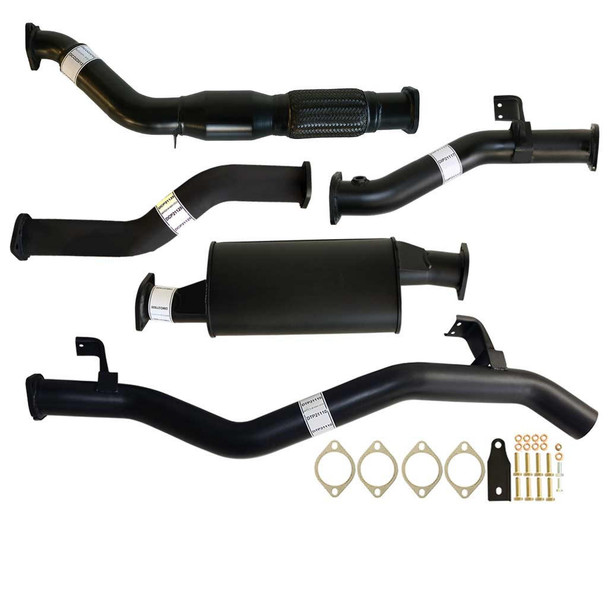 DEA 3 Inch Full Exhaust Cat And Muff For 79 Series Landcruiser VDJ79R V8 Ute My17