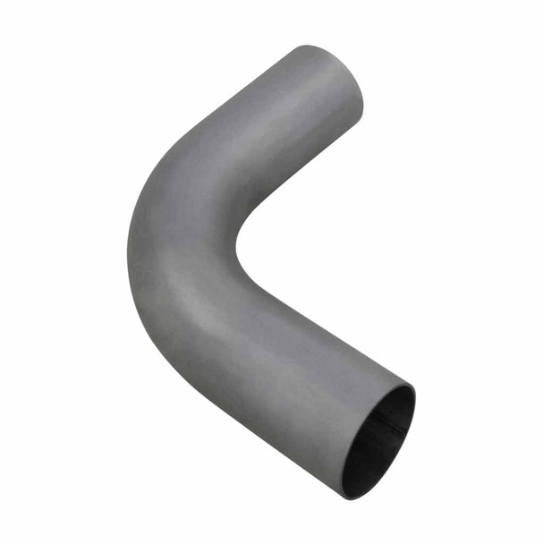 DEA Exhaust Pipe Mandrel Bend 2 1/2 Inch (63.5mm OD) 90 Degree 409 Stainless Steel