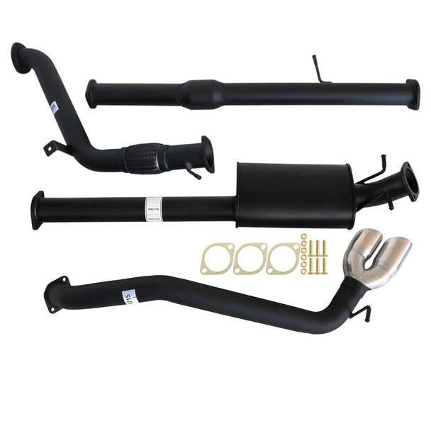 DEA 3 Inch Full Exhaust With Cat, Muffler And Side Exit For Mazda BT50 3.2L 11-16