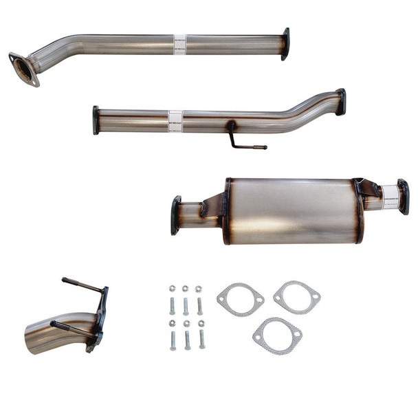 DEA 3 Inch Stainless DPF Back Exhaust Diff Muffler Only For Toyota Hilux GUN126R GUN136R 2.8L