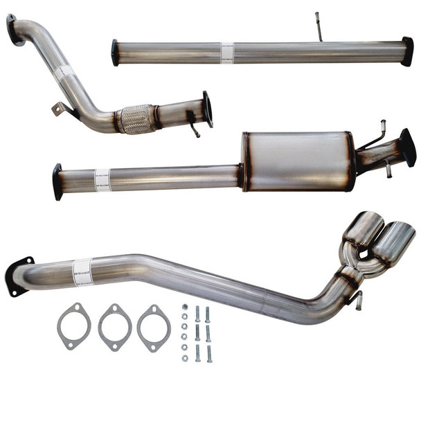 DEA 3 Inch Full Stainless Exhaust With Muffler And Side Exit For Mazda BT50 3.2L 2011-16