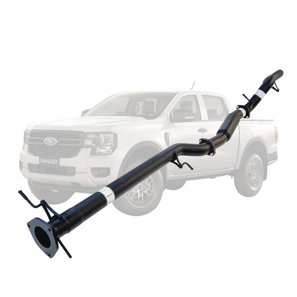 Ford Ranger Next Gen 3L V6 TD 2022 On 3 inch DPF Back Exhaust With Hotdog Only