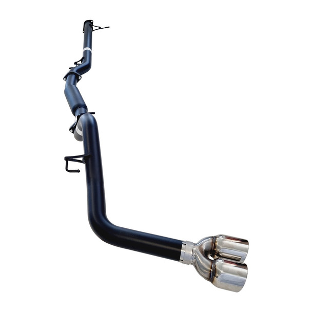 Ford Ranger Next Gen 4cyl 2L Bi-Turbo 2022 &gt; 3" # DPF # Back  Exhaust With Hotdog Only Twin Tip Side Exit