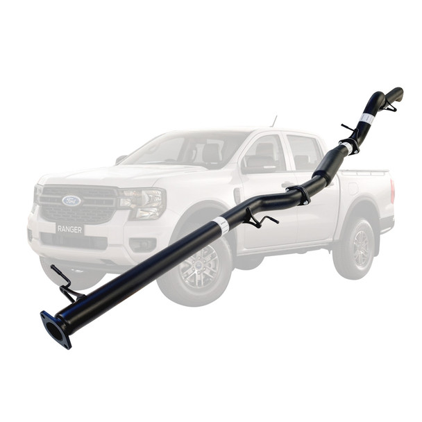 Ford Ranger Next Gen 4CYL 2L BI-Turbo 2022 On 3" # DPF # Back Exhaust With Hotdog Only