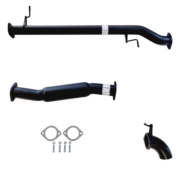 Ford Ranger Next Gen 4cyl 2L Bi-Turbo 2022 &gt; 3" # DPF # Back  Exhaust With Hotdog Only Diff Dump Exit