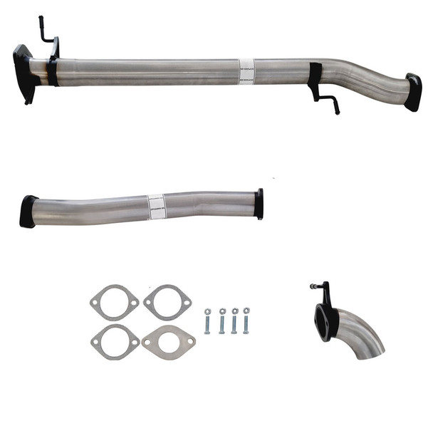 3 Inch DPF Back Stainless Exhaust With Pipe Only And Diff Dump For Next Gen Ford Ranger 3L 2022 &gt; ON