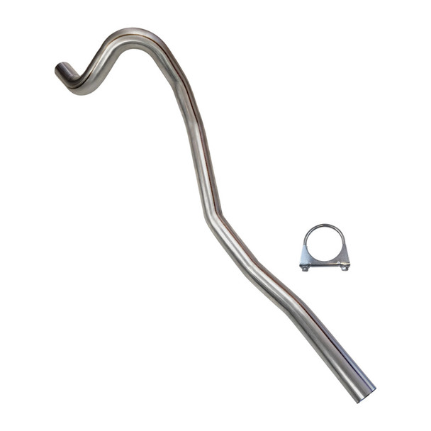 Falcon XA XB XC V8 Mandrel Bent Right Side Inside Spring Tailpipe 2.5 Inch Stainless Steel