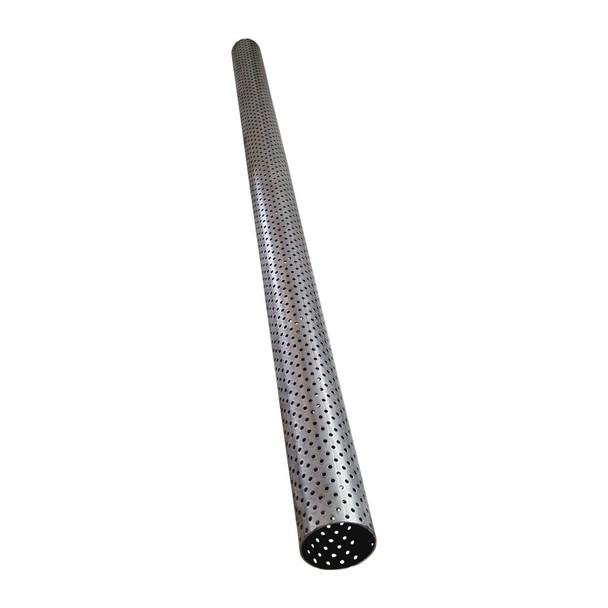 2 Inch 51mm OD Stainless Steel Perforated Tube 1 Metre Length