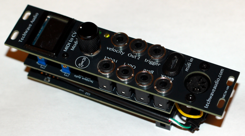MCM-100 MIDI to CV Eurorack Module
