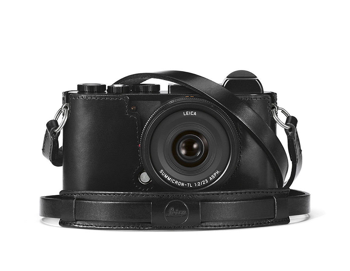 Leica Leather Camera Protector Q2, Black