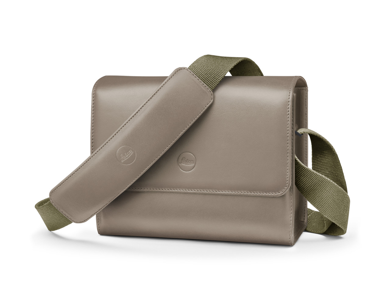 Leica M - System Bag in Taupe Leather