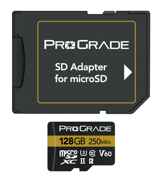 ProGrade Digital MicroSDXC UHS-II Gold Memory Card (128GB) with