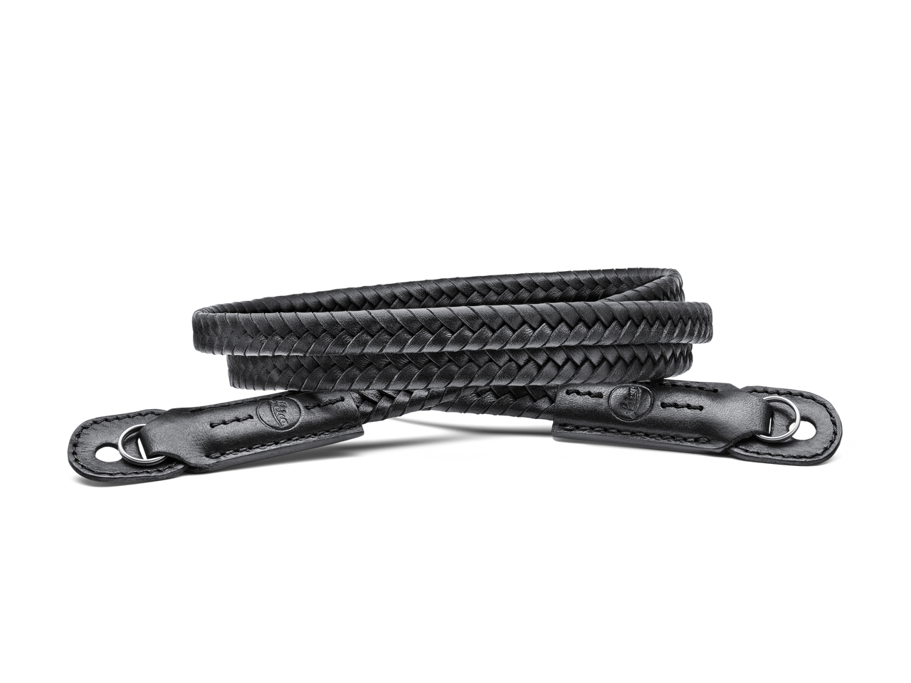 Leica Wrist Strap, Leather, Braided, Black