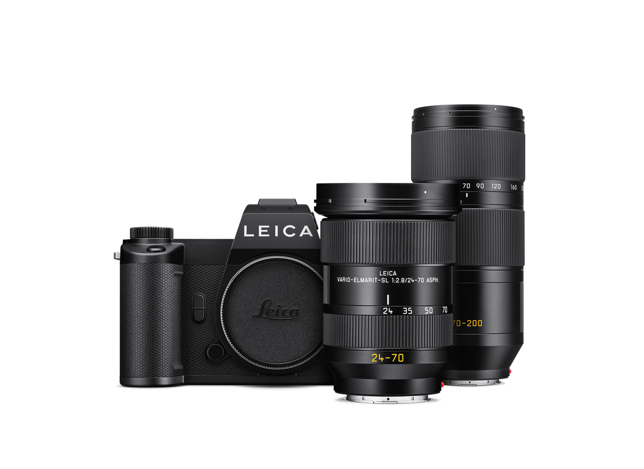 Leica T+ELMARIT+VARIO-ELMAR+Visoflex セット Leica SL3-P Vario Kit with Vario-Elmarit 24-70mm f/2.8 ASPH. & 70