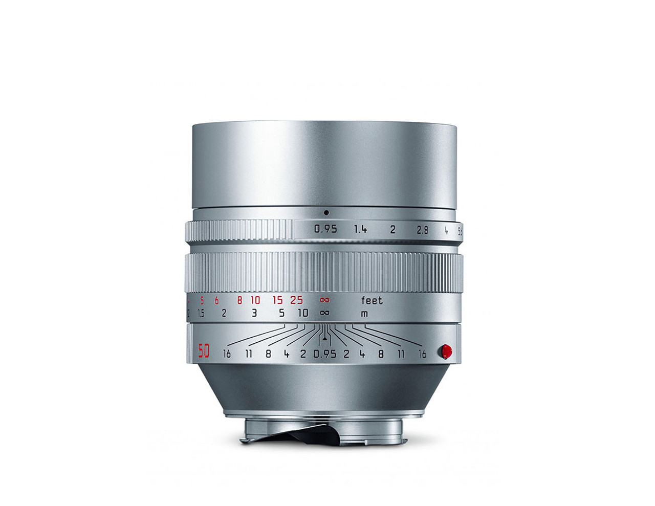 Leica Noctilux-M 50mm f/0.95 ASPH. M-Mount Lens in Silver