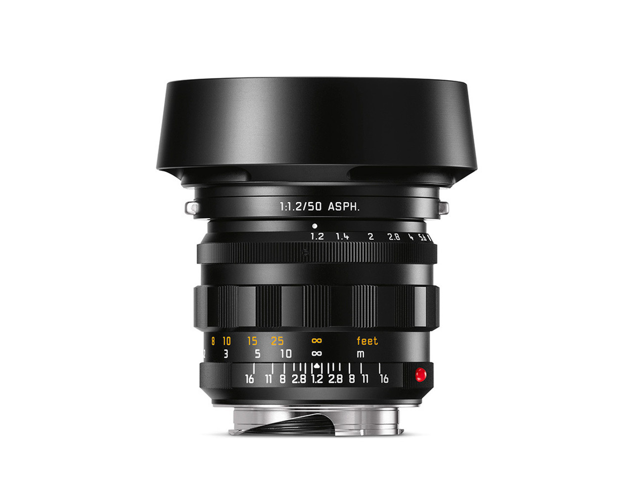 ① Leica Noctilux M 50mm 1.2 説明書 English Leica Noctilux-M 50 f/1.2 ASPH. M-Mount Lens in Black
